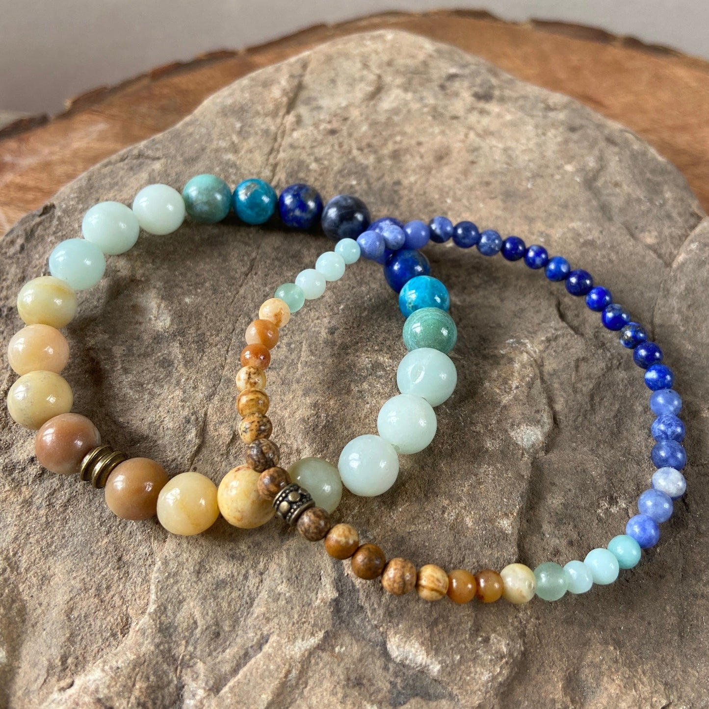 Ocean View Bead Bracelet