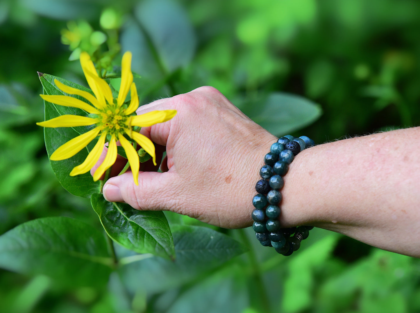 Moss Agate Bracelet