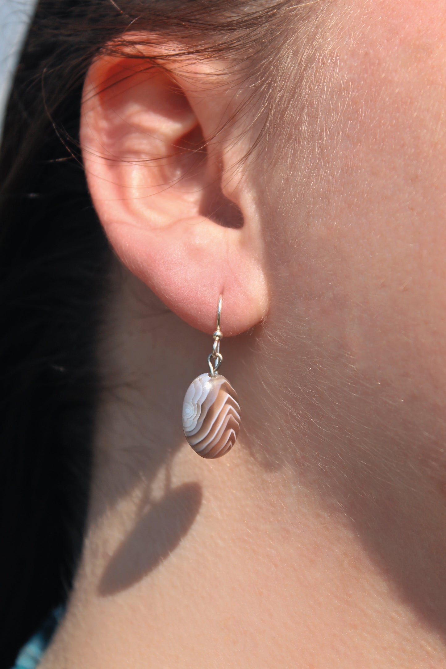 Botswana Agate Earrings
