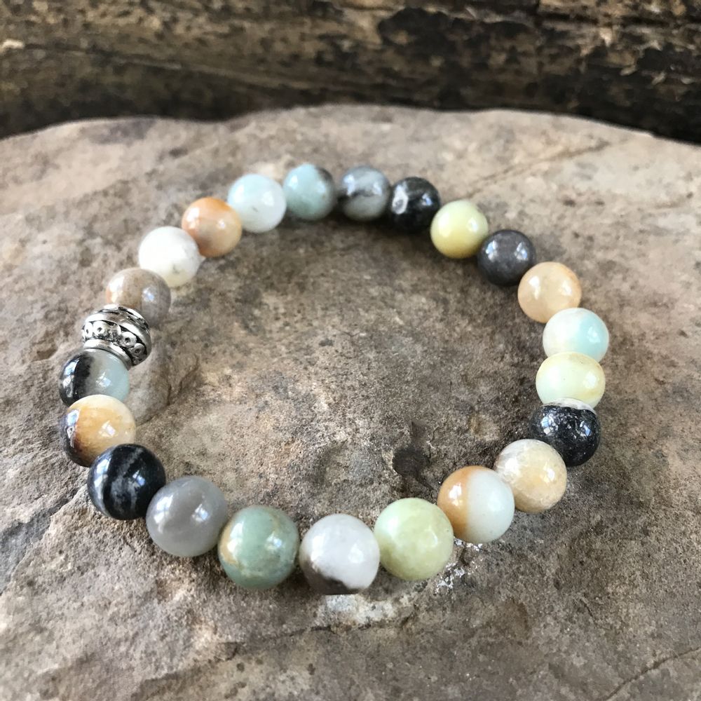 Black Gold Amazonite Bracelet