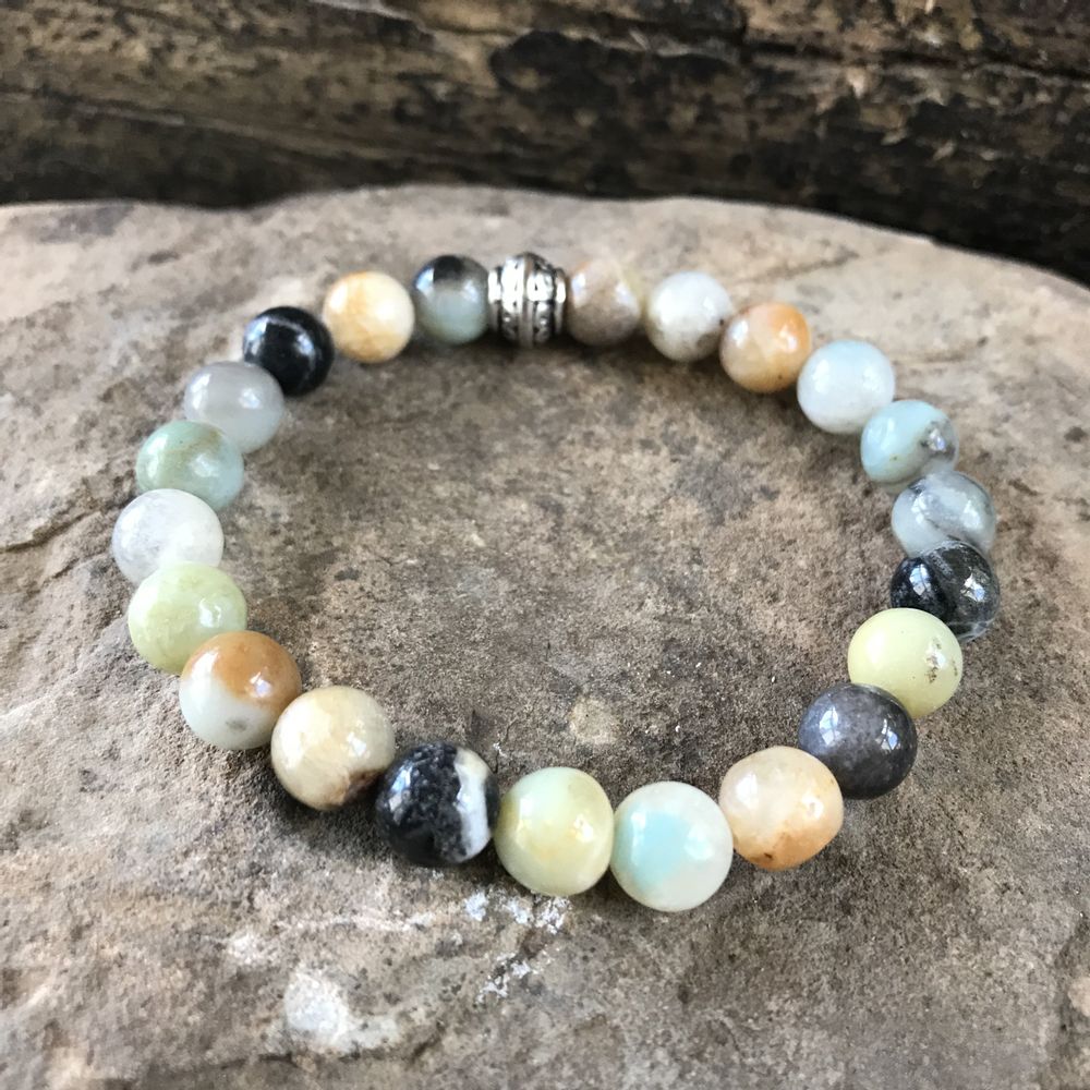 Black Gold Amazonite Bracelet