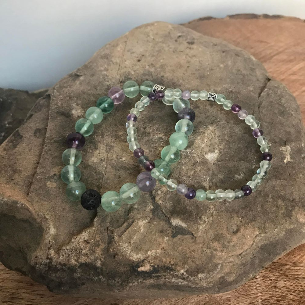 Fluorite Bracelet - Polished