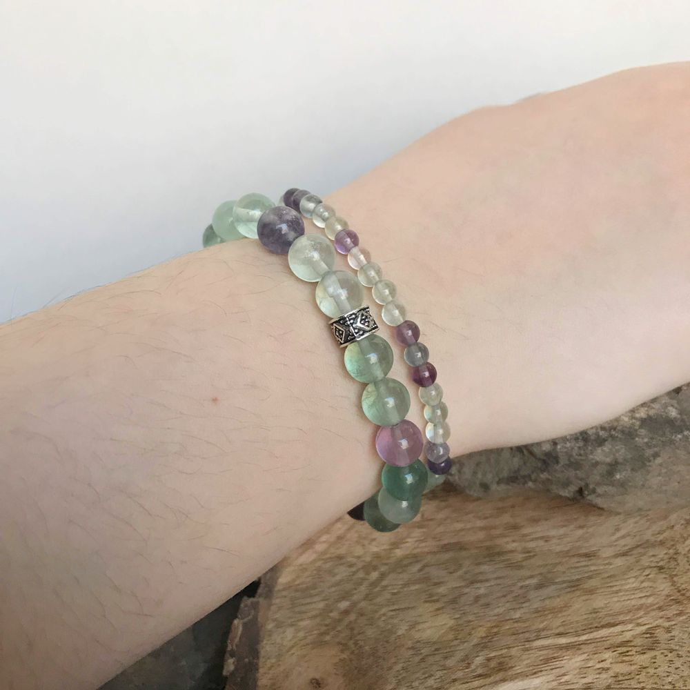 Fluorite Bracelet - Polished