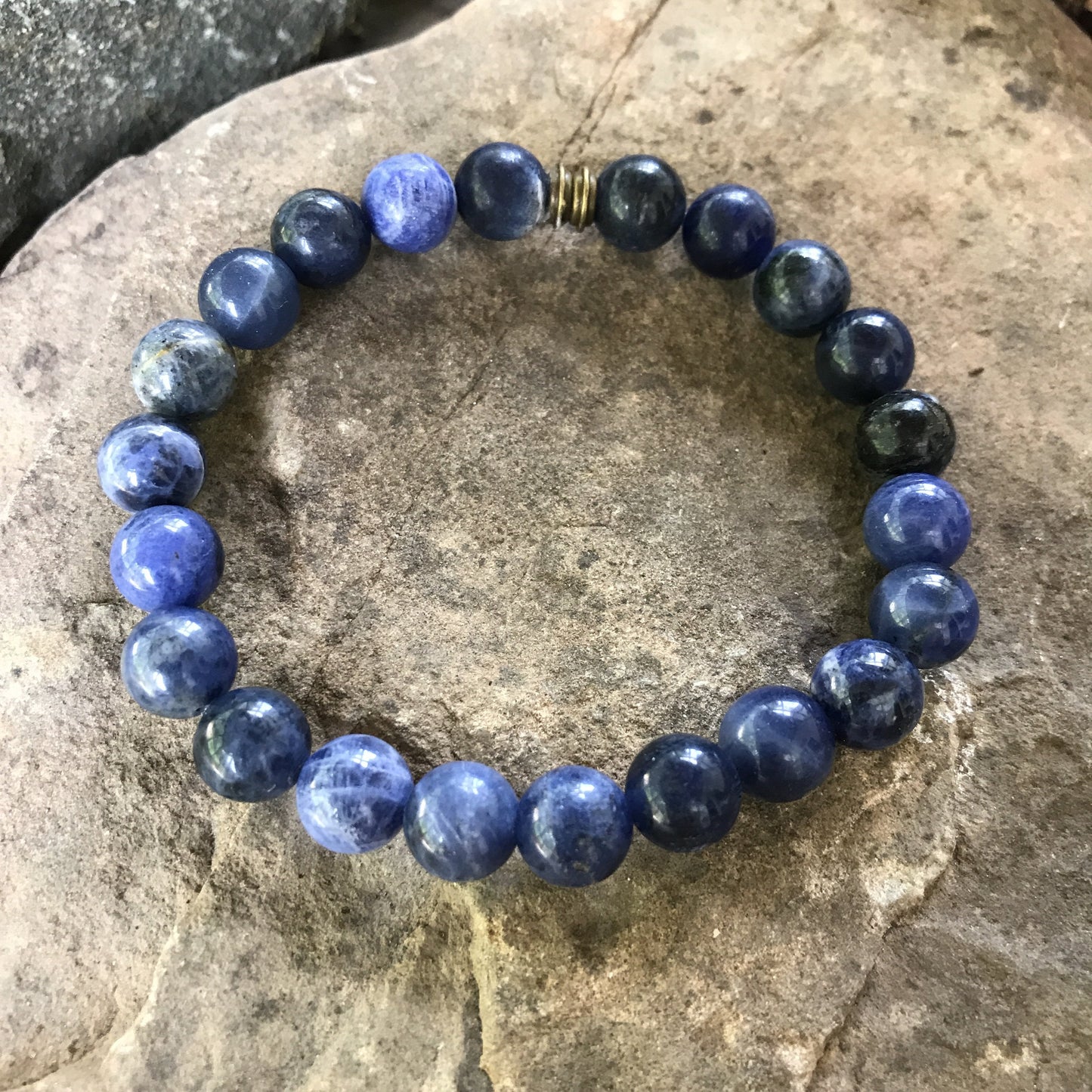 Sodalite Bead Bracelet