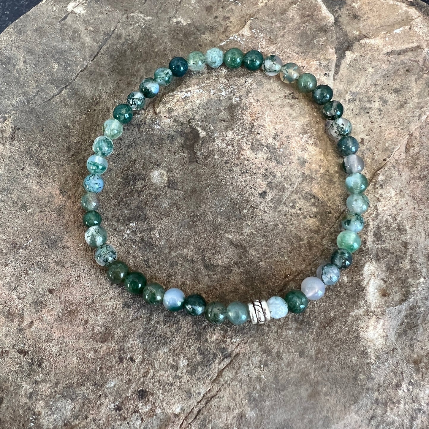 Moss Agate Bracelet