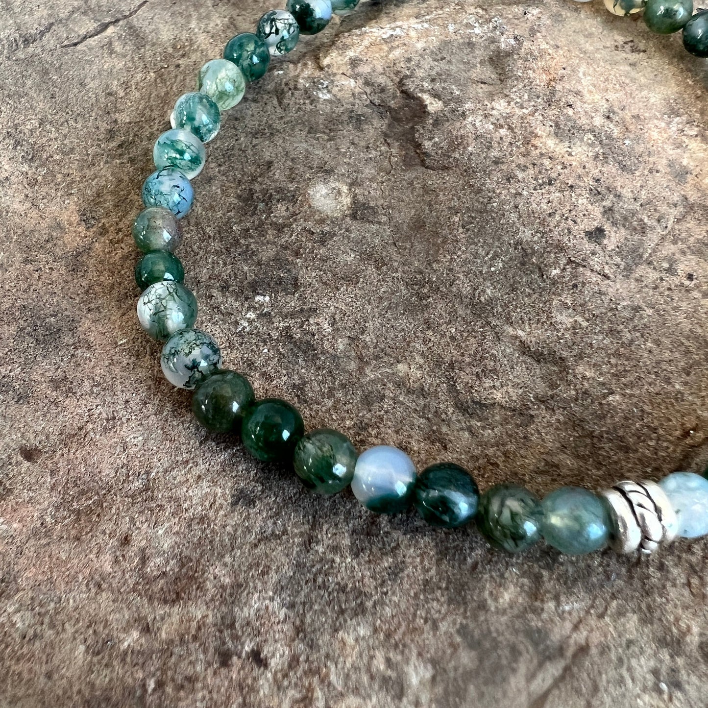 Moss Agate Bracelet